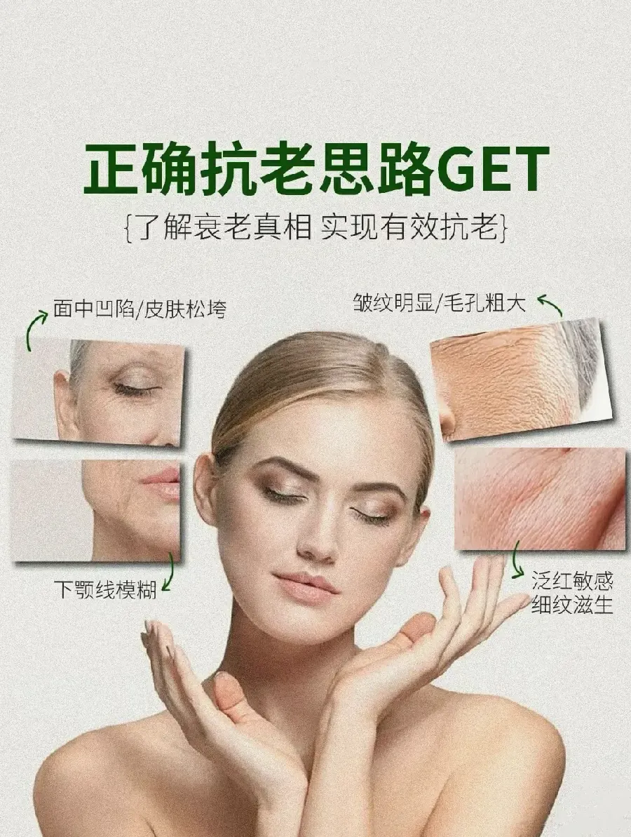 抗老内调:睡眠饮食压力示意图
